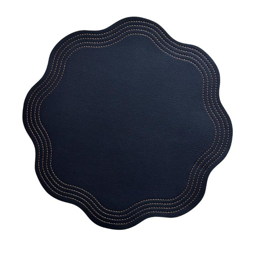 Double Sided Faux Leather Placemat - Tampa Home & Garden Store
