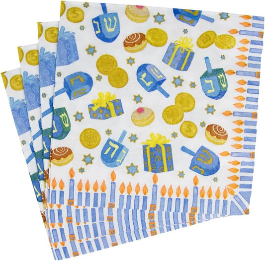 Dreidel, Dreidel, Dreidel Napkin Lunch - Tampa Home & Garden Store