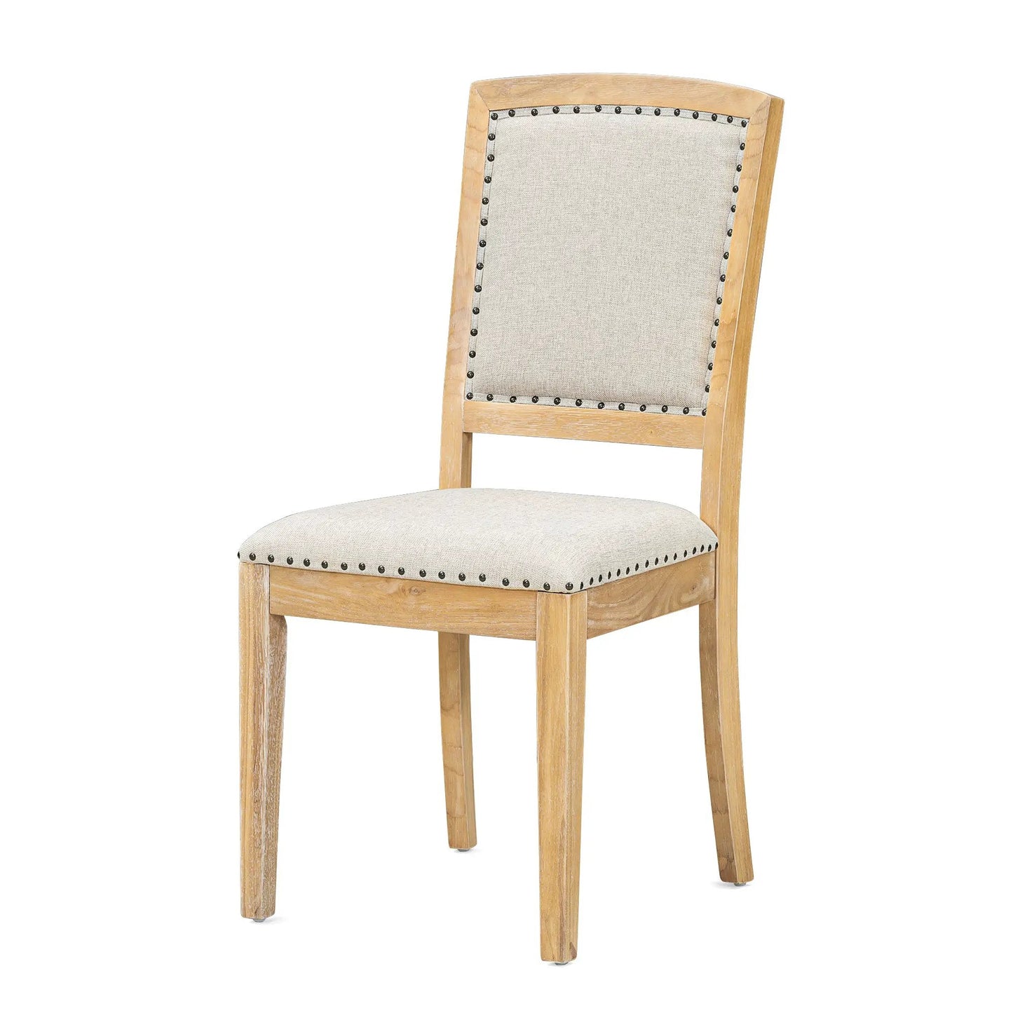 Topmax Expandable 84 Inch Dining Table Set chair with beige upholstery on Tampa Home & Garden Store