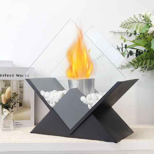 Desktop Alcohol Fireplace Diamond Brazier Indoors