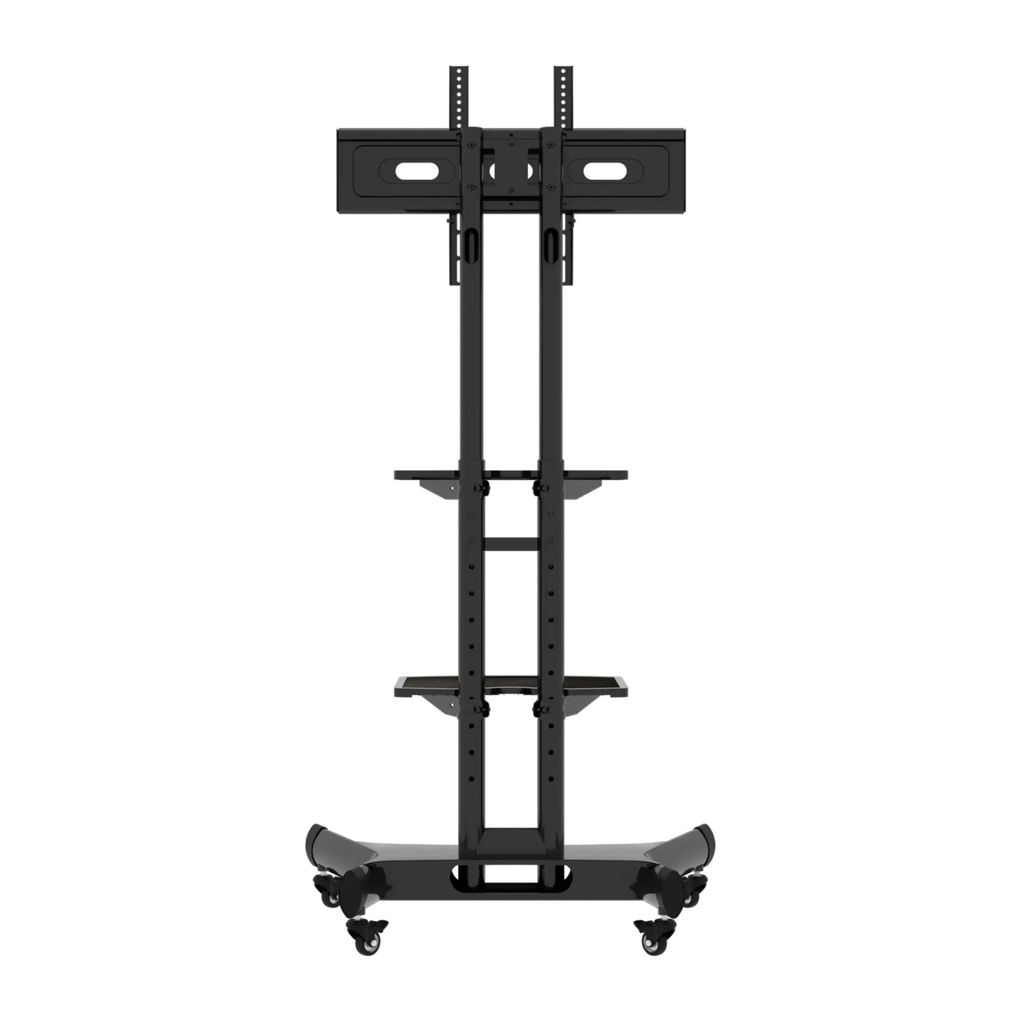 Soporte de TV giratorio universal FANCO, apto para televisores de 32 a 80 pulgadas, altura e inclinación ajustables, VESA máximo de 600x400 mm (negro)