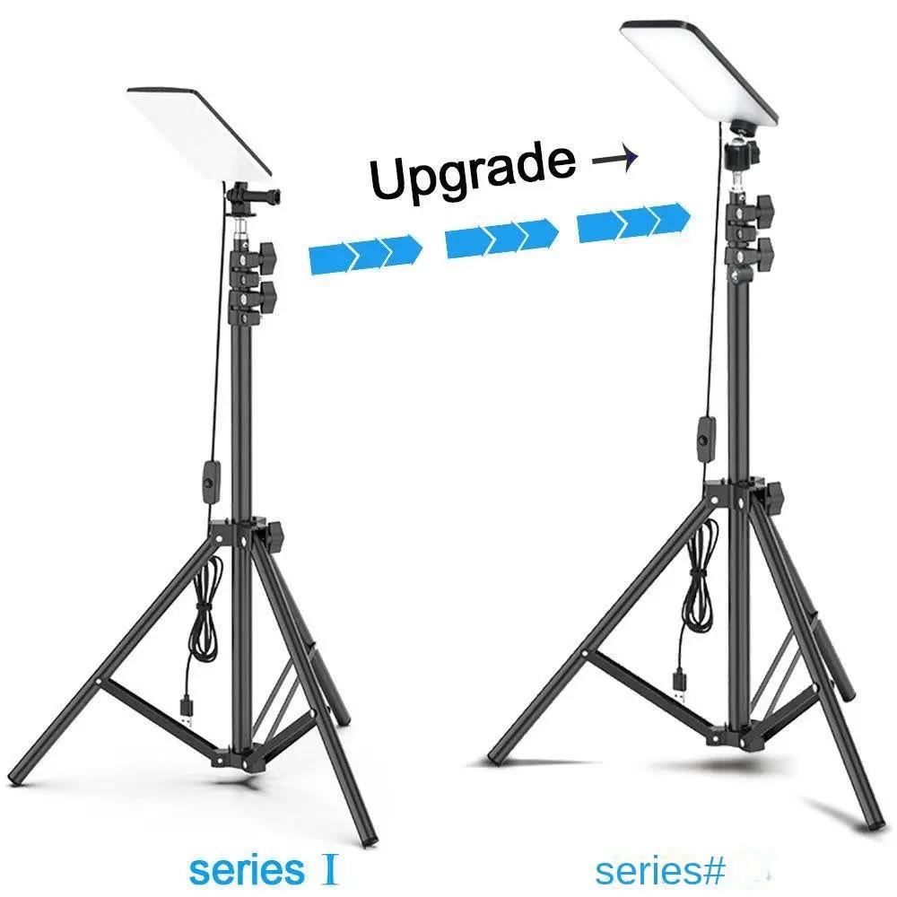 Luz de camping LED recargable para tienda de campaña al aire libre, alimentación USB de 5V, poste telescópico de 1,8 metros