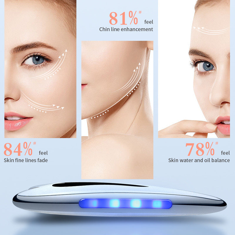 Microcurrent Face Lift Machine USB Charge Electric Guasha Massage Scraping Galvanic Beauty Skin Lifting Facial Body Massager - Tampa Home & Garden Store