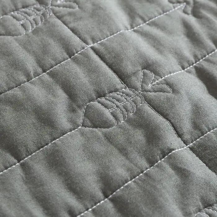 Lightweight Dark Green Brick Fish Pattern 4 Piece Cotton Daybed Cover Set - Tampa Home & Garden Store