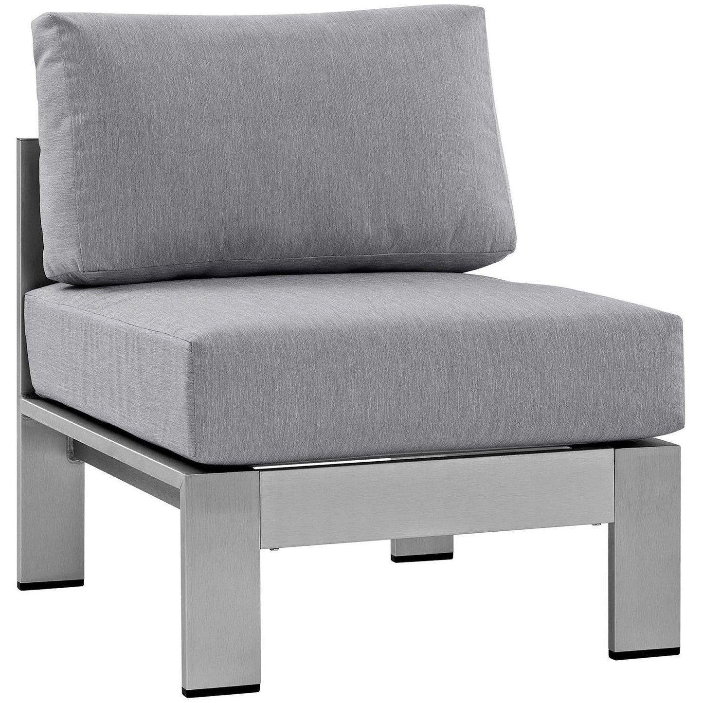Shore 3 Piece Outdoor Patio Aluminum Sofa Set
