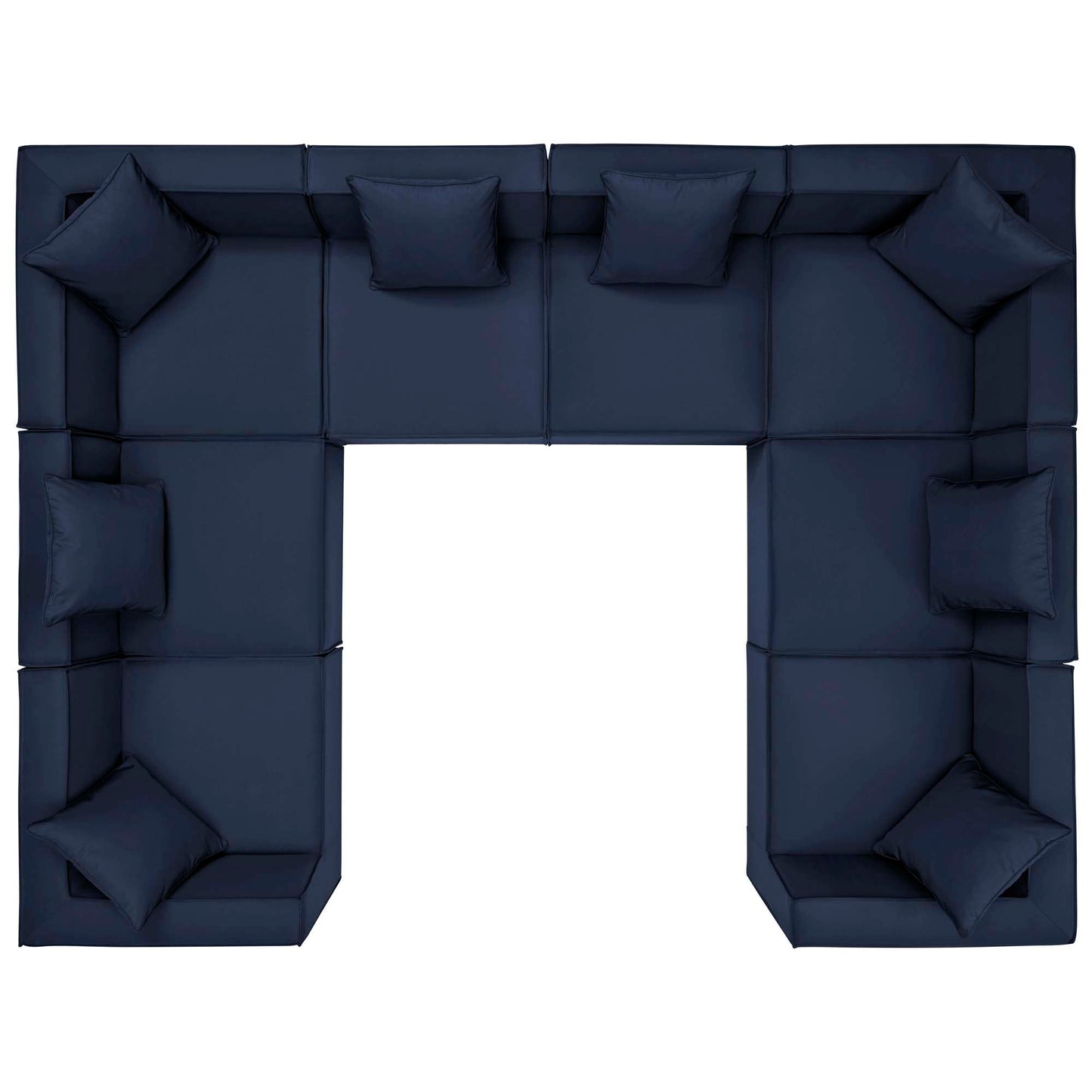 Saybrook 8 Piece Outdoor Patio Sectional Sofa