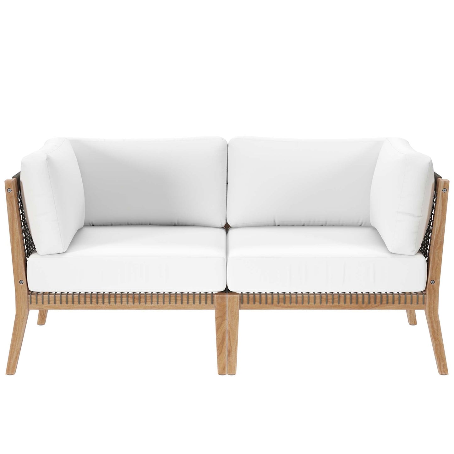 Clearwater Outdoor Patio Teak Loveseat by Modway