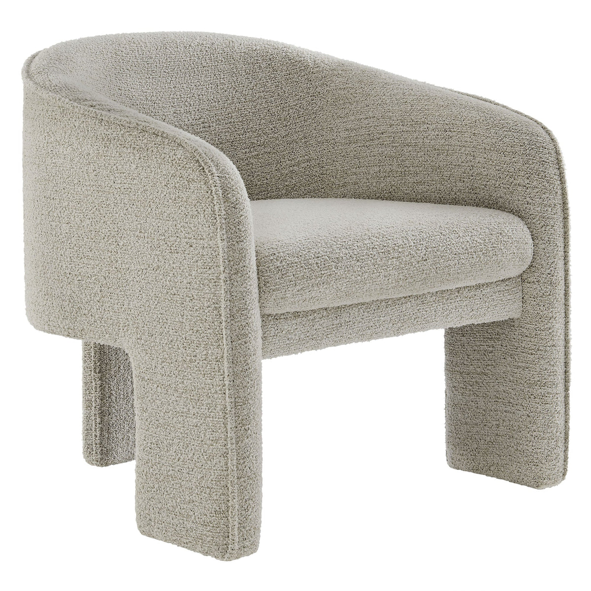 Greer Boucle Upholstered Accent Chair by Modway