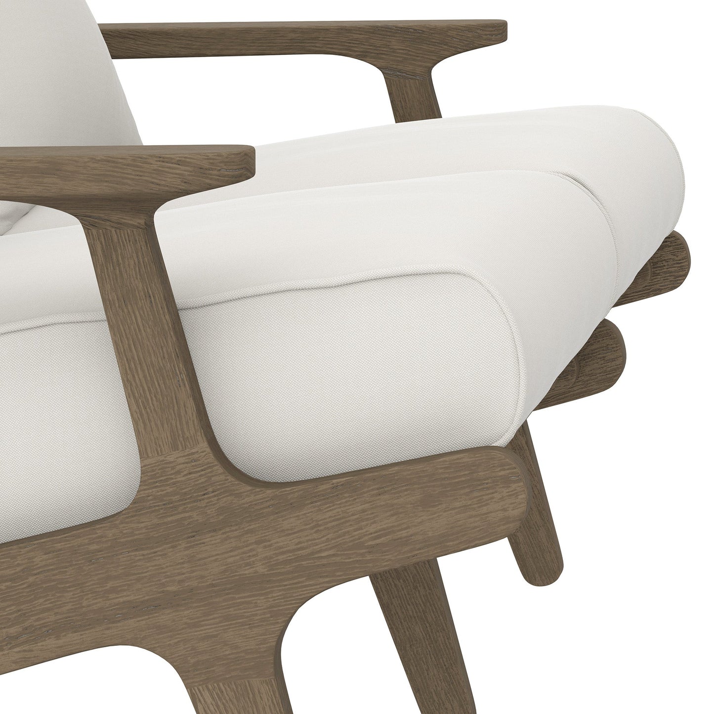 Saratoga Teak Wood Loveseat and Comfort Cushion