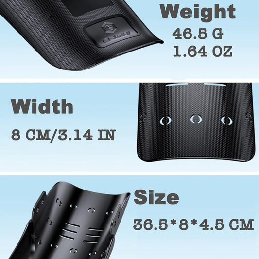Enlee bike fender by MagicCycling, black PP mudguard, 8 cm wide, 46.5 g on Tampa Home & Garden Store