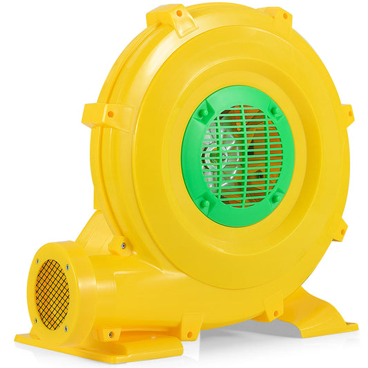 780W Bounce House Blower 1 HP Portable Air Pump Fan with Handle and Ground Stakes - Tampa Home & Garden Store