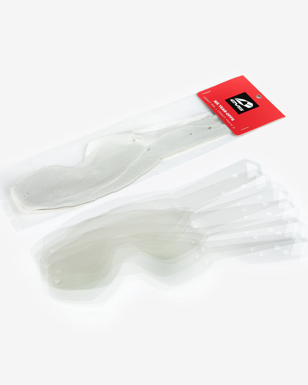 Legacy Youth Goggle Tear-Offs, EVS Sports clear sheets, pack of 10 for motorcycle goggles on Tampa Home & Garden Store