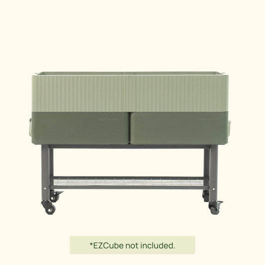 EZCube Elevated Rolling Planter Cart - Tampa Home & Garden Store