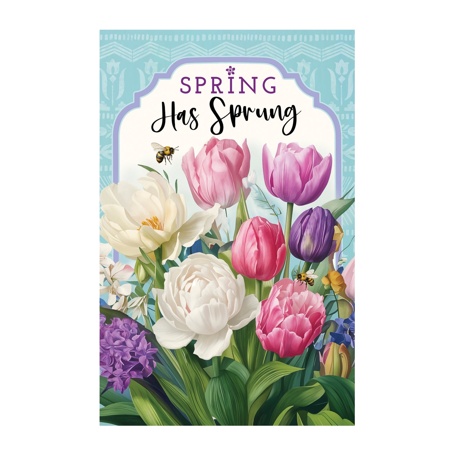 Early Spring Mix Applique Garden Flag - Tampa Home & Garden Store