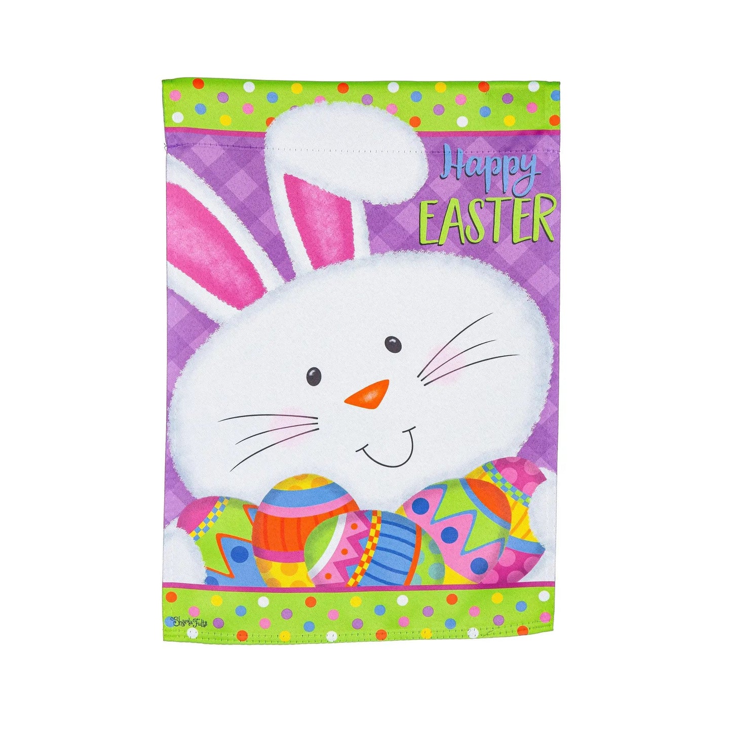 Easter Bunny Suede House Flag - Tampa Home & Garden Store