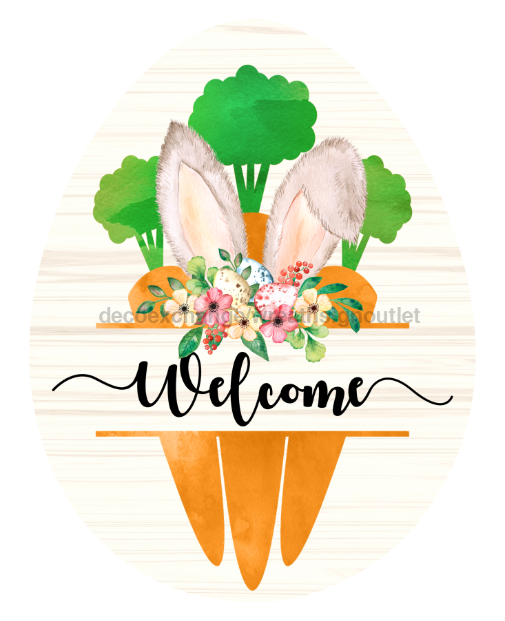 Easter Sign, wood sign, Door Hanger, DECOE-W-467, 22" Door Hanger - Tampa Home & Garden Store