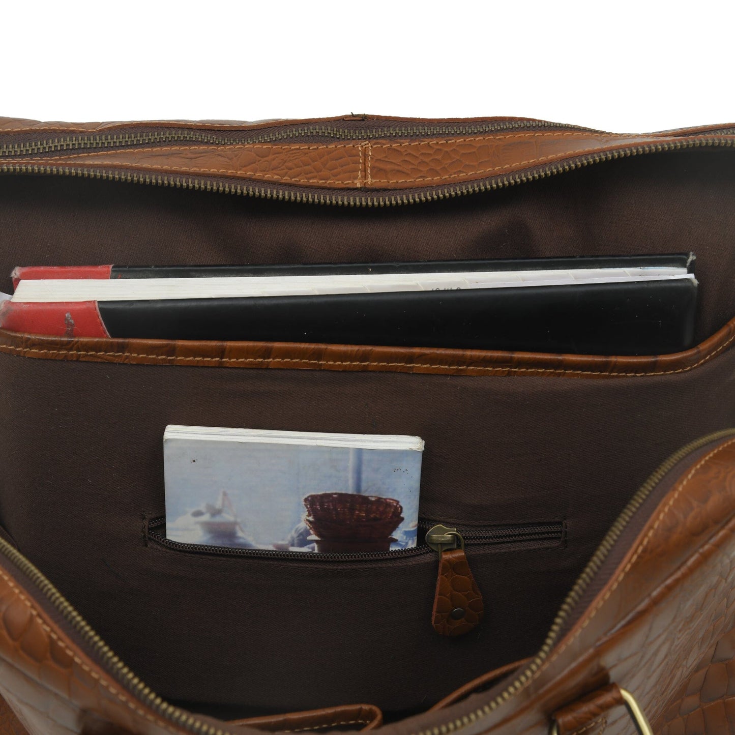Easton Premium Buffalo Leather Laptop Office Briefcase - Tampa Home & Garden Store