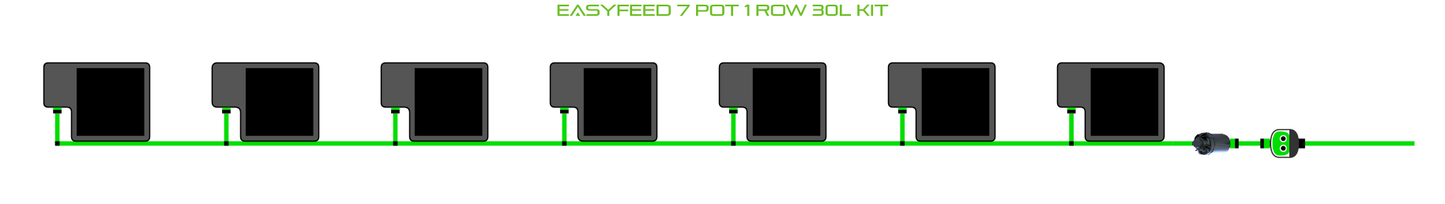 EasyFeed 7 Pot 1 Row Kit
