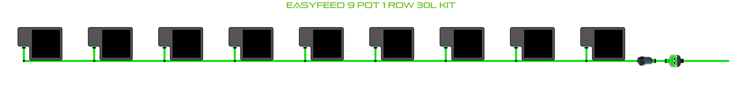 EasyFeed 9 Pot 1 Row Kit