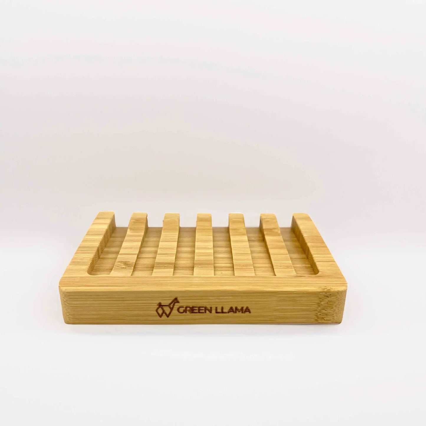 Bamboo dish rack from the Eco Friendly Dish Washing Starter Kit by Green Llama on Tampa Home & Garden Store