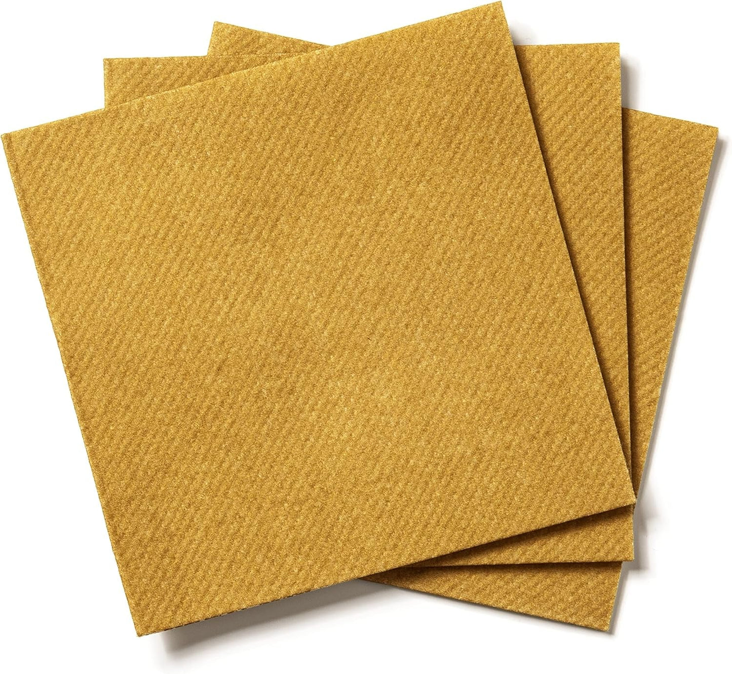 Eco-Friendly Linen-Feel Cocktail Napkins – Premium Disposable Beverage Napkins, Reusable & Biodegradable (4.75"x4.75" Folded, 50-Pack) - Tampa Home & Garden Store