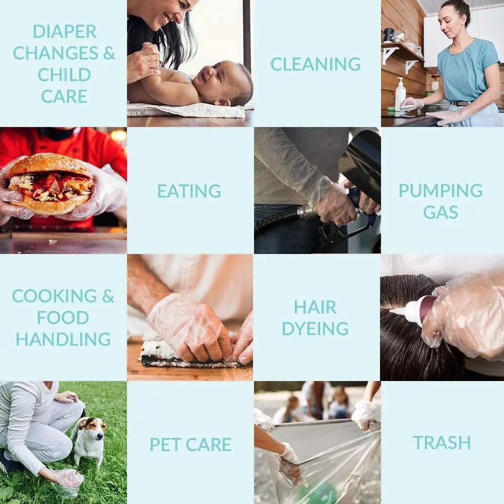 Eco Gloves disposable kitchen gloves for safe, sustainable home tasks on Tampa Home & Garden Store
