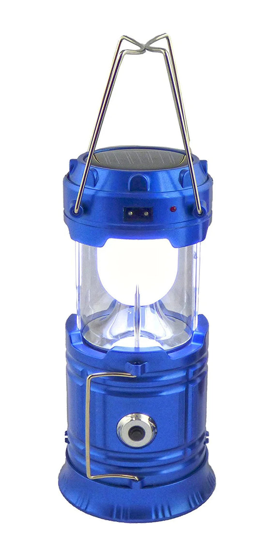 🌞 EcoSmart 3-in-1 Solar LED Lantern – Collapsible Lantern, Flashlight & USB Power Bank | Sustainable Outdoor Lighting & Emergency Power - Tampa Home & Garden Store
