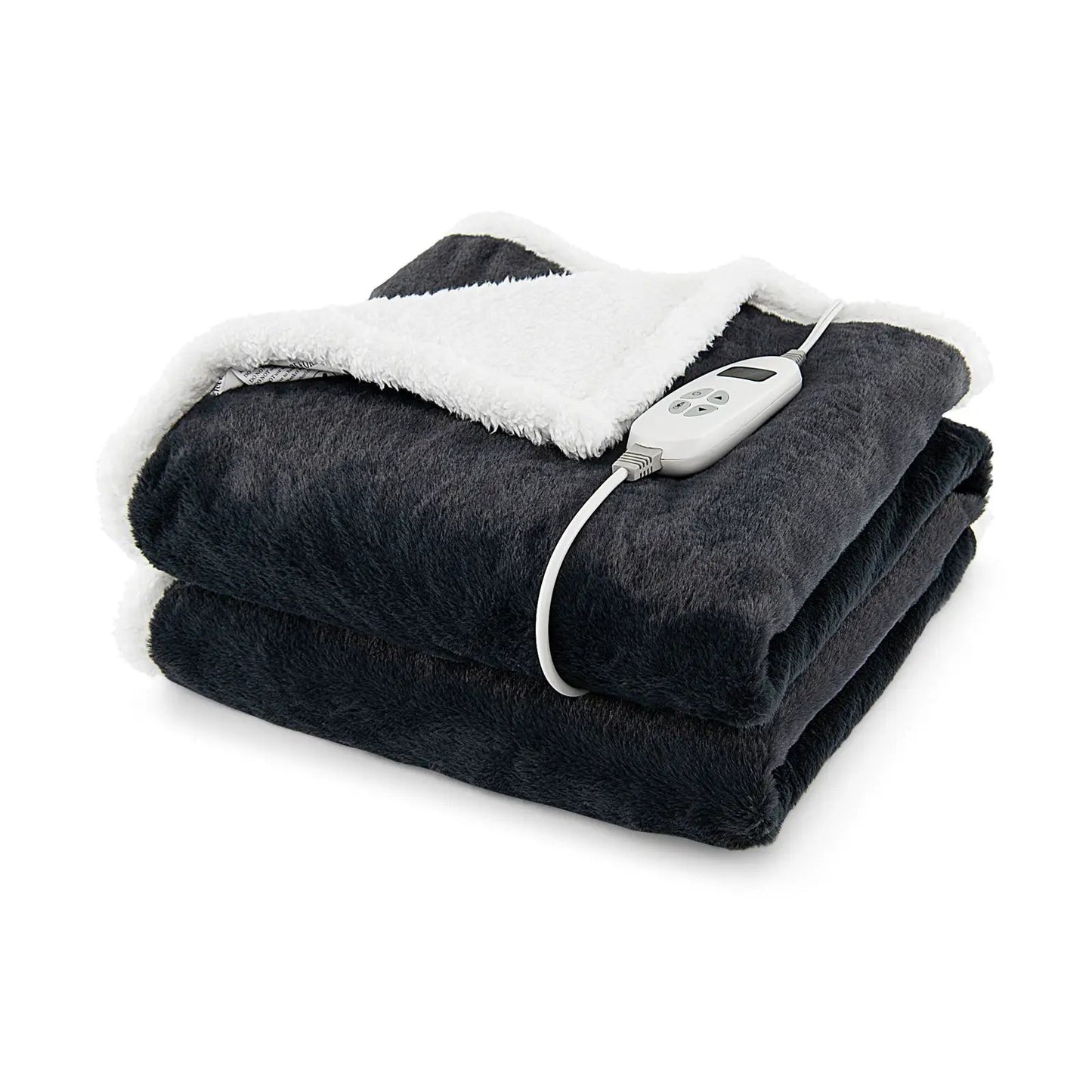 Electric Heated Blanket Throw with 10 Heat Settings-Pink - Tampa Home & Garden Store