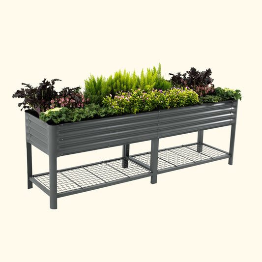 Elevated Garden Bed - V Series 2' x 8' - Tampa Home & Garden Store