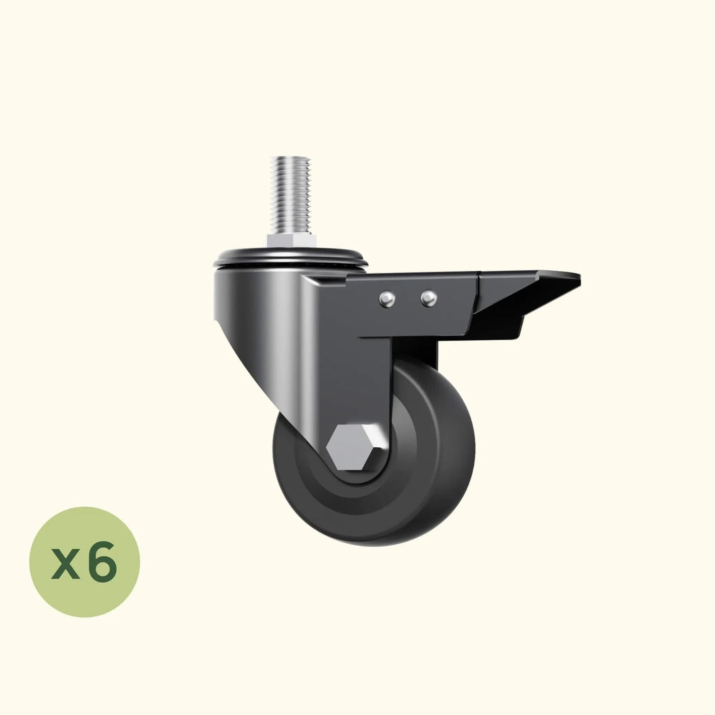 Elevated garden bed casters set of 6 - Tampa Home & Garden Store