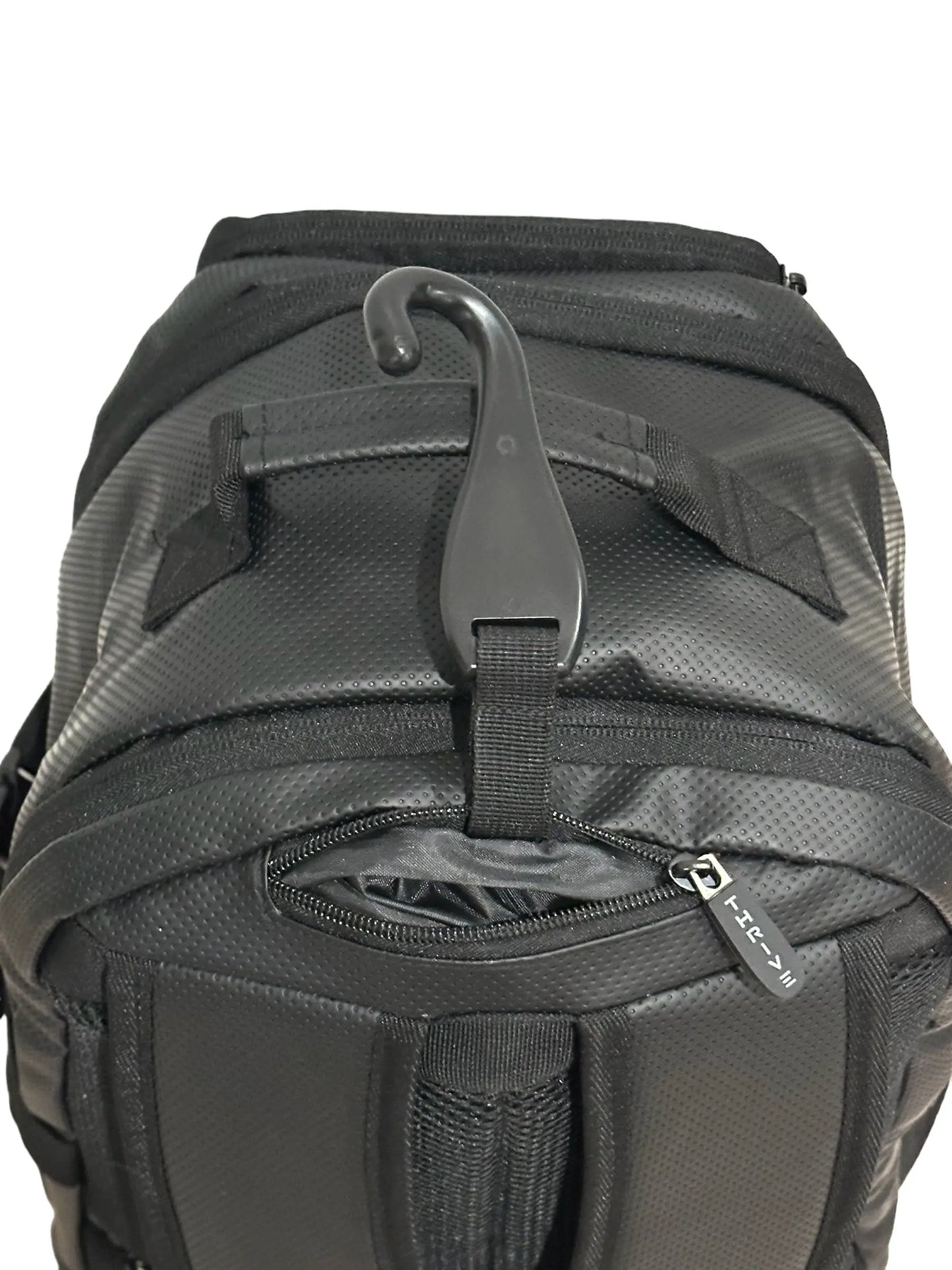Thrive Elite Pickleball Backpack with Shoe Bag, black textured fabric, top hook on Tampa Home & Garden Store