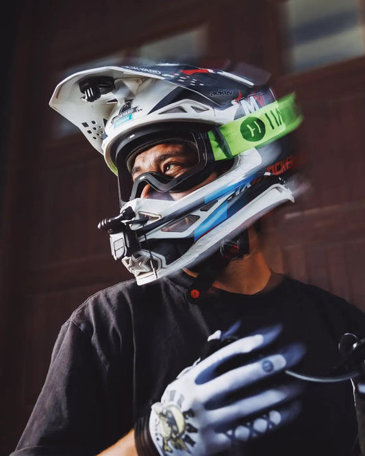 Havoc Infinity Goggle with Custom Fit Neon Strap, black frame and neon green strap on Tampa Home & Garden Store