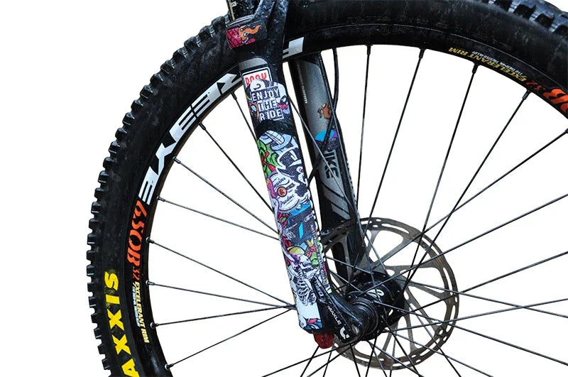 Enlee 3D Bicycle Sticker MtTB PVC Anti-Scratch Waterproof No Yellowing Protective Film Bicycle Frame Protector Accessories TM01 - Tampa Home & Garden Store