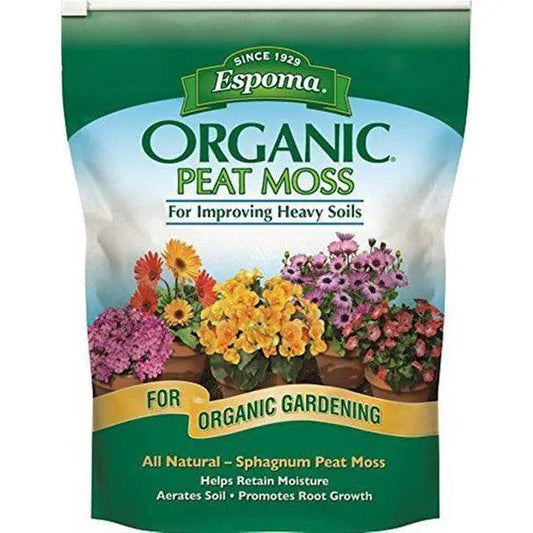 Espoma Organic Peat Moss (8qt) - Tampa Home & Garden Store