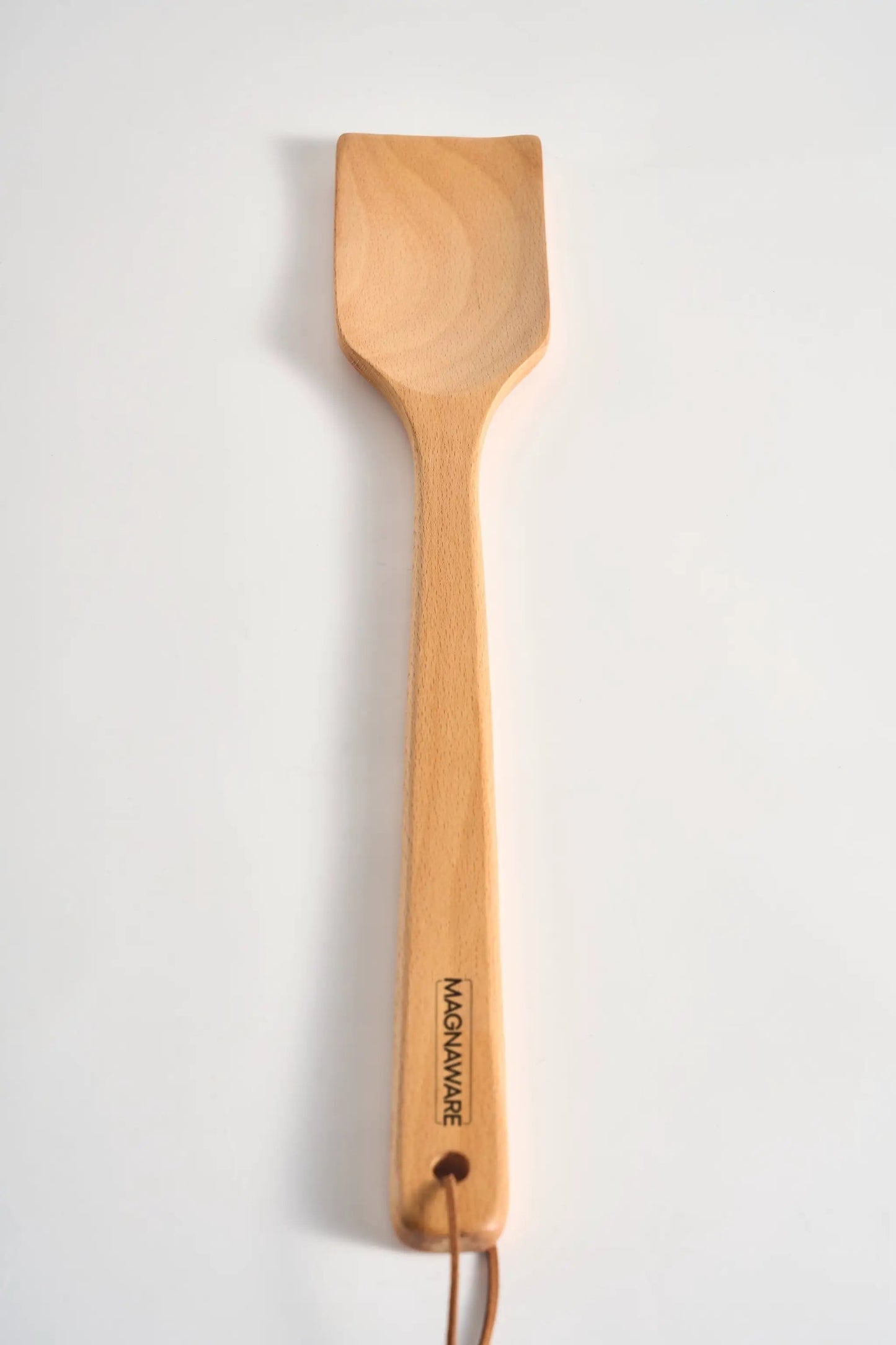 Extra Long Wooden Spatula Magnaware 18 inch natural wood for big pots on Tampa Home & Garden Store