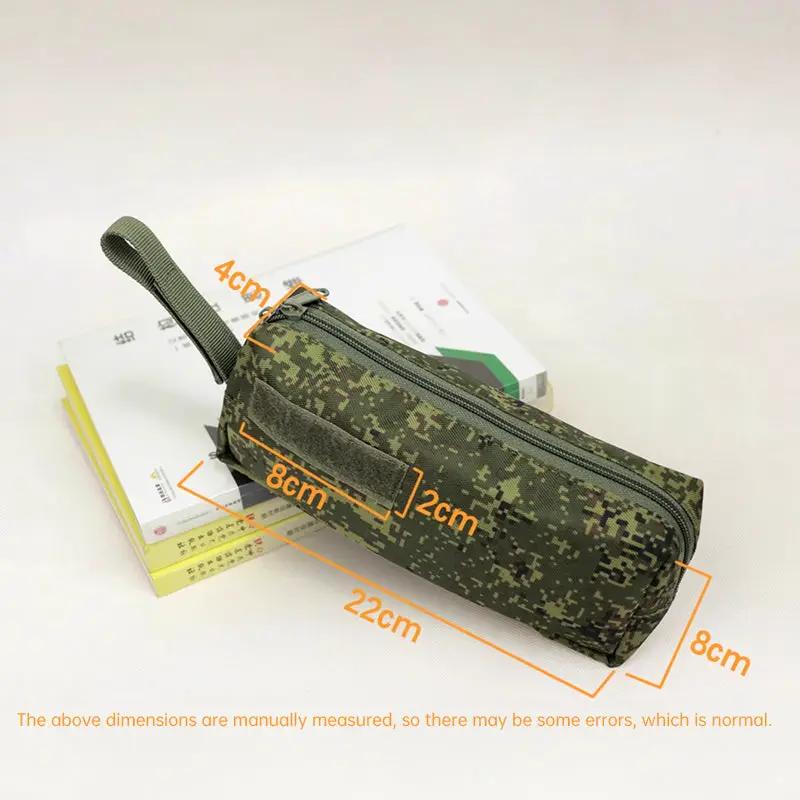 Cold War Tactical Storage Bag with MOLLE Pouch woodland camouflage, zip closure, sturdy handle on Tampa Home & Garden Store