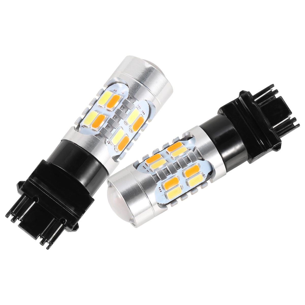 2-pack T25 3157 800LM LED bulbs with load resistors for turn signals on Tampa Home & Garden Store