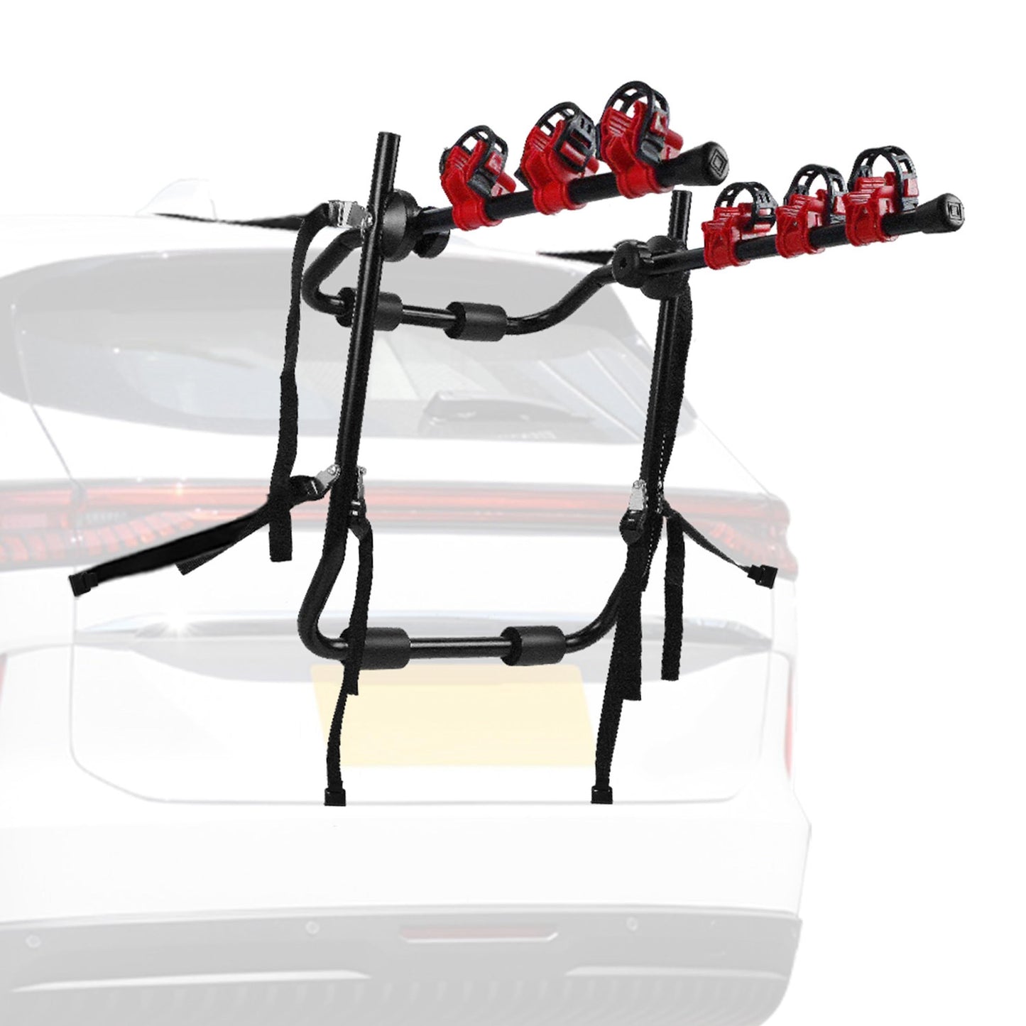 Foldable 3 Bike Hitch Rack For Car and SUV