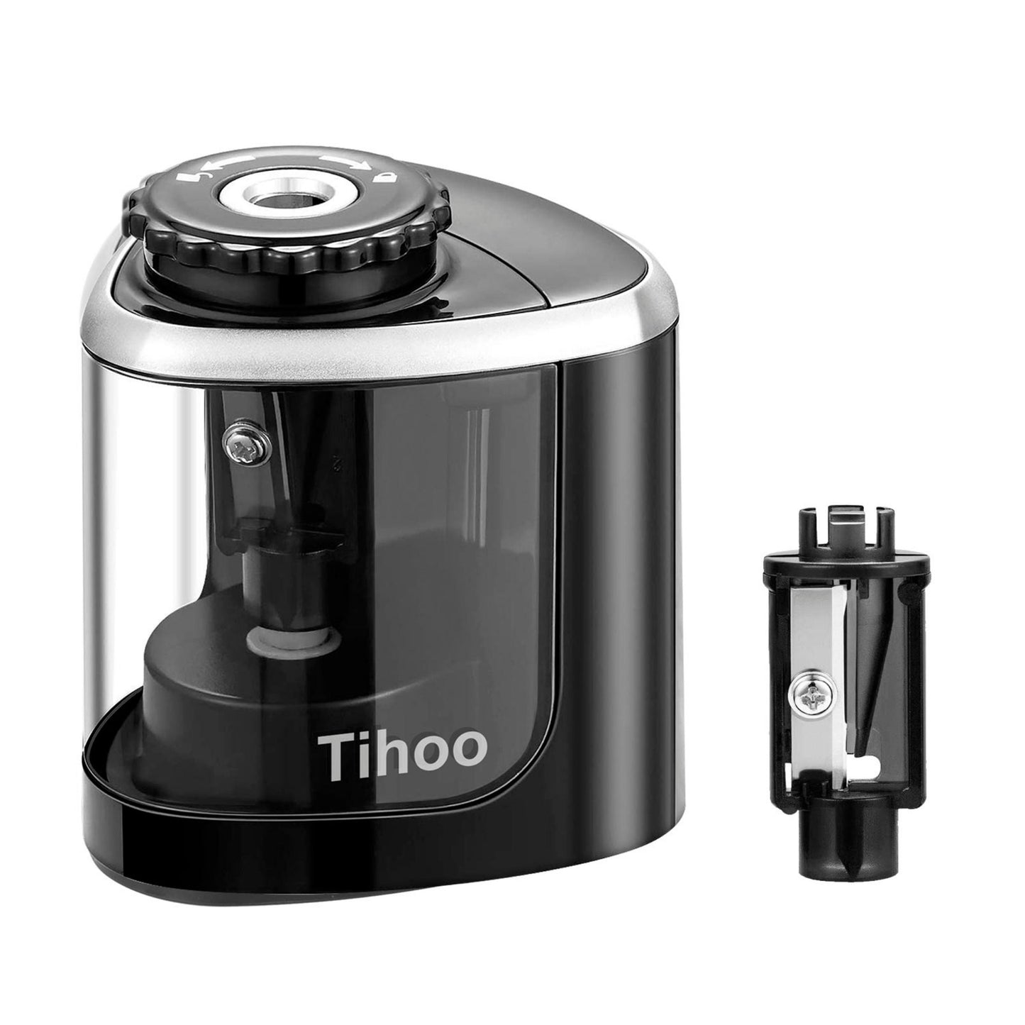 Portable Electric Pencil Sharpener and Battery