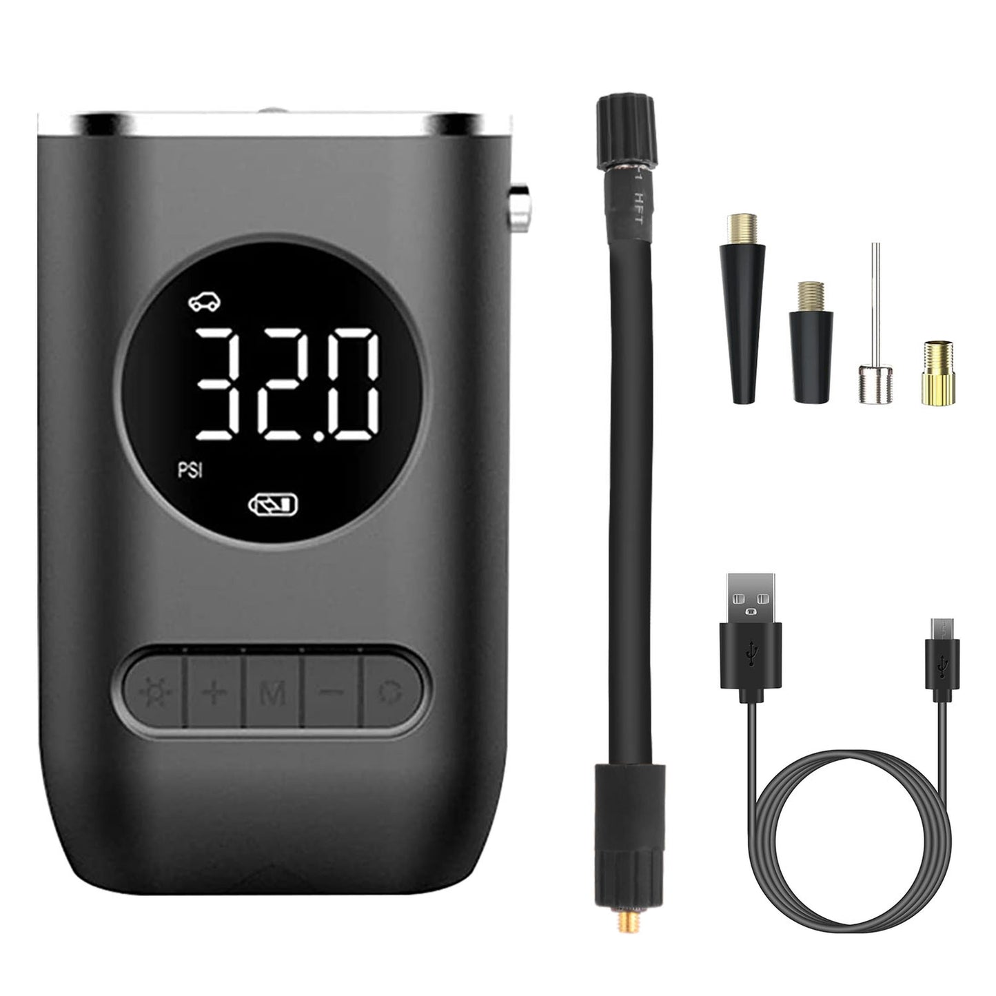 Portable Wireless Electric Tire Inflator for Car
