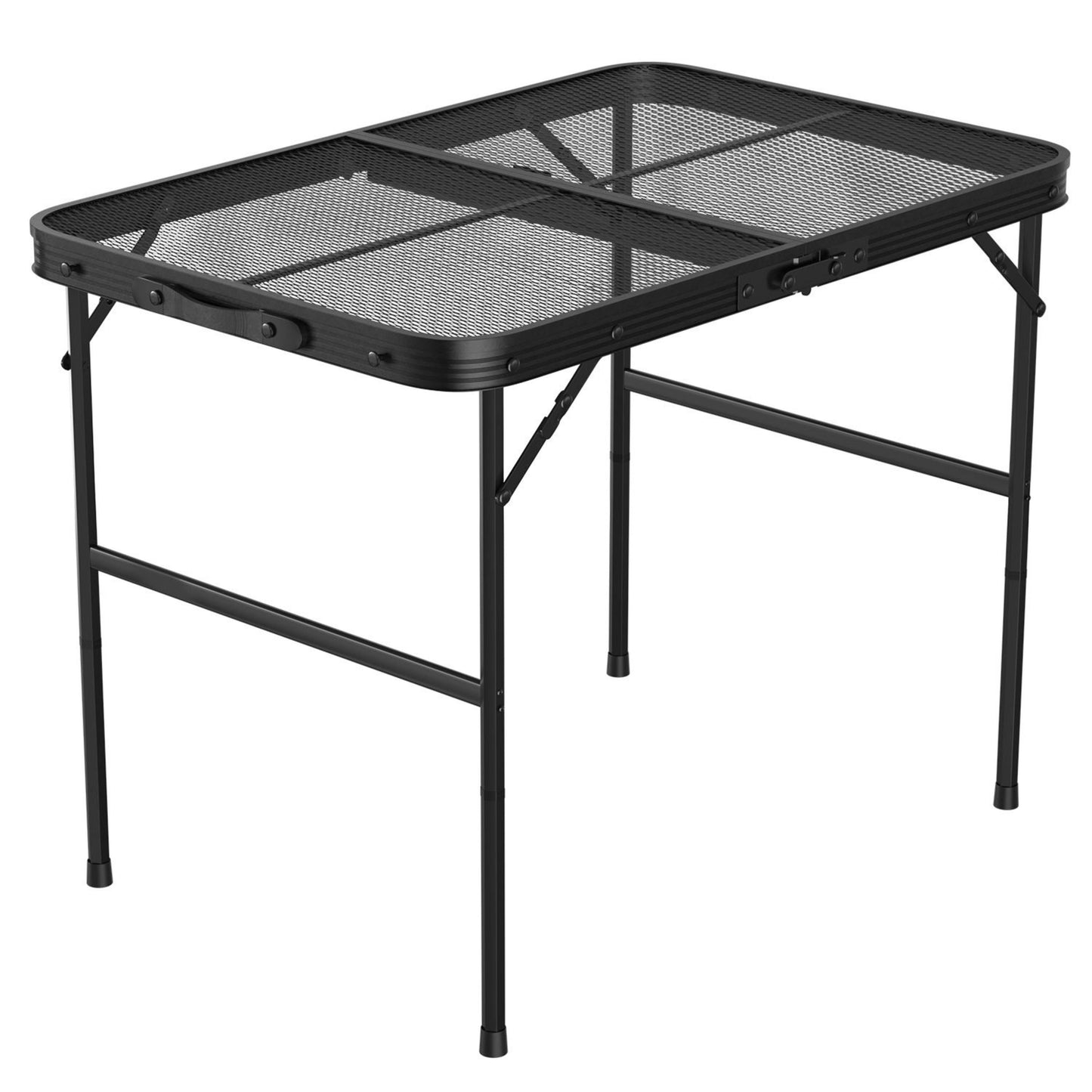 Foldable Camping Table and a Portable Grill Stand
