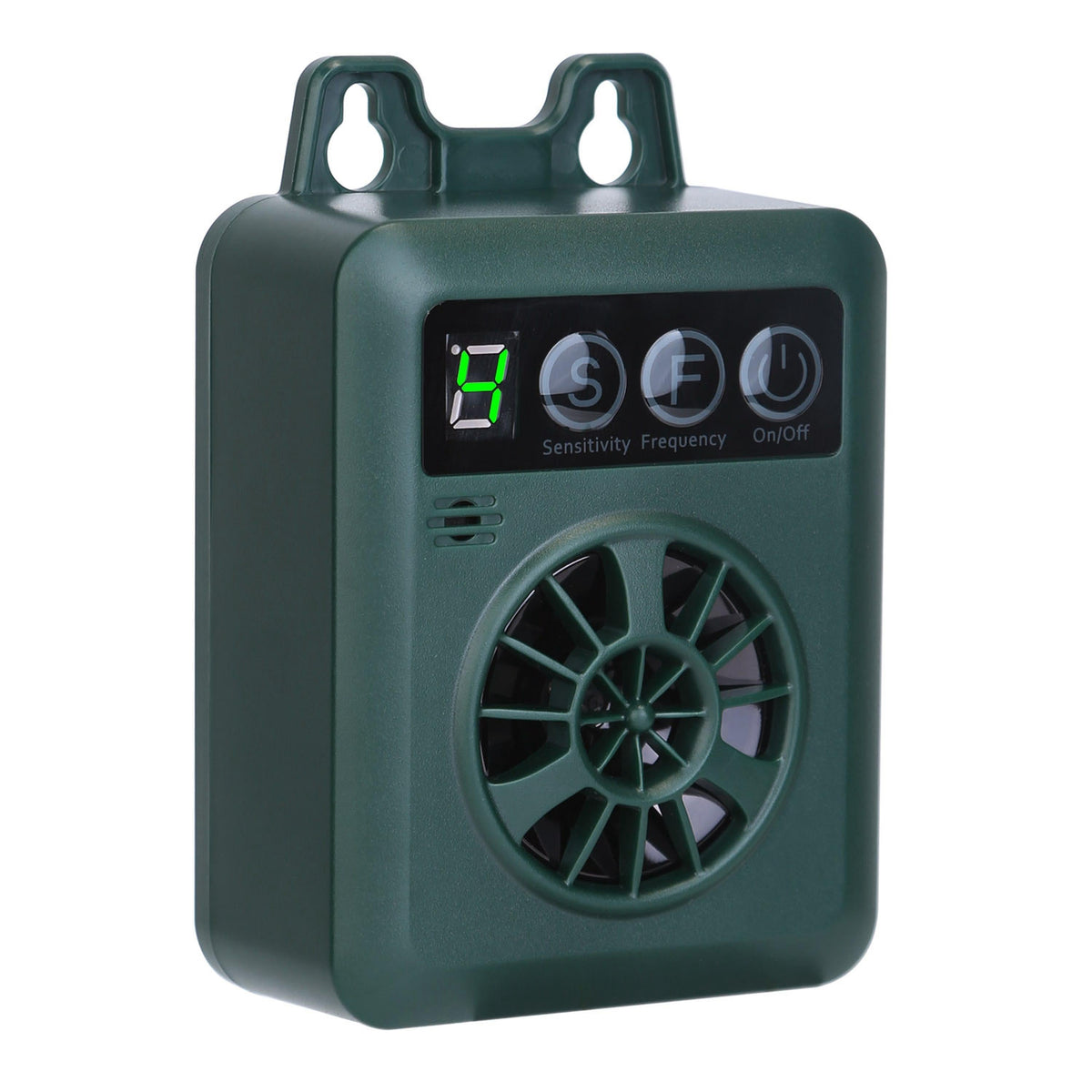 Ultrasonic bark deterrent device green Best Product Finds unit with display on Tampa Home & Garden Store