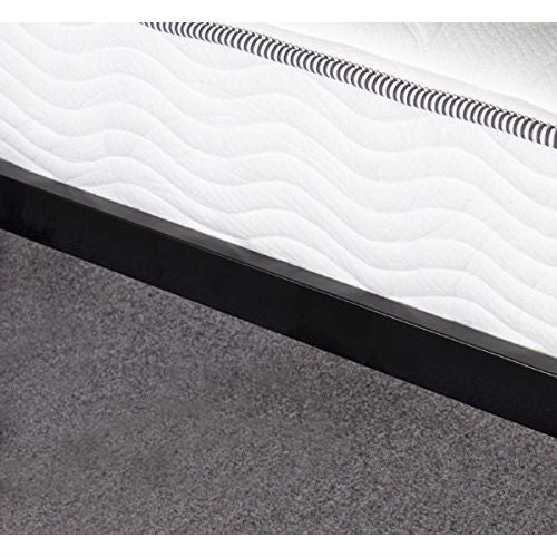 Base de cama de plataforma de metal de tamaño completo resistente - Capacidad de peso de 2,000 lb