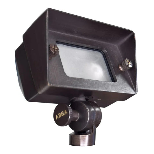 Projecteur directionnel LED rectangulaire en laiton FPB01, éclairage réglable