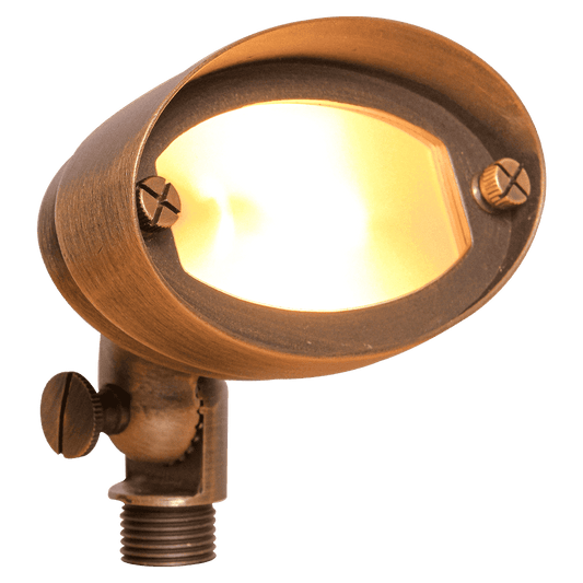 FPB03 Brass Oval LED Directional Flood Light Adjustable Lighting - Tampa soil911.com