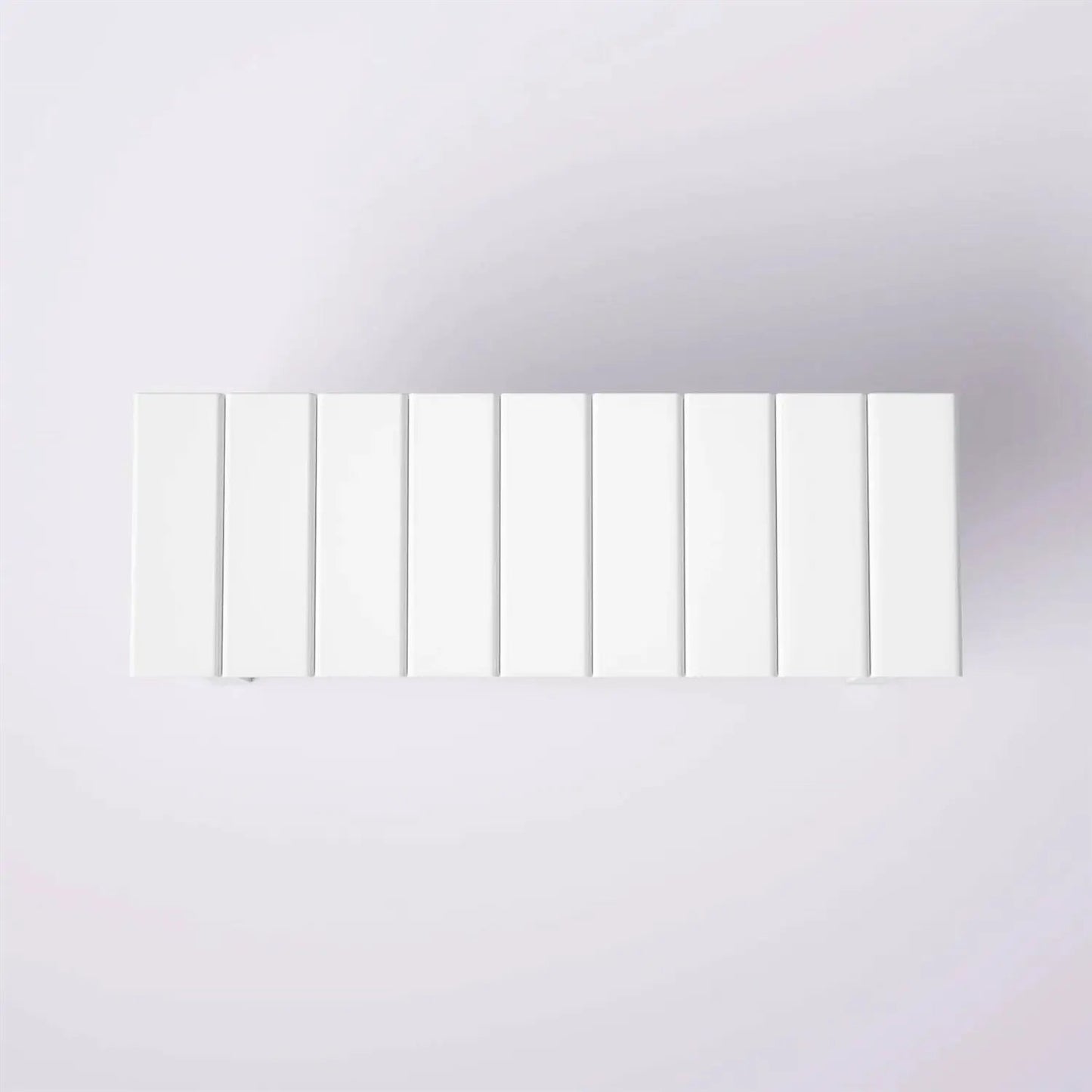 White Slatted Wood 2-Shelf Shoe Rack Storage Bench For Entryway or Closet - Tampa Home & Garden Store