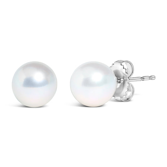 Sterling silver cultured freshwater pearl stud earrings 5–5.5mm with butterfly backs Bids.com on Tampa Home & Garden Store