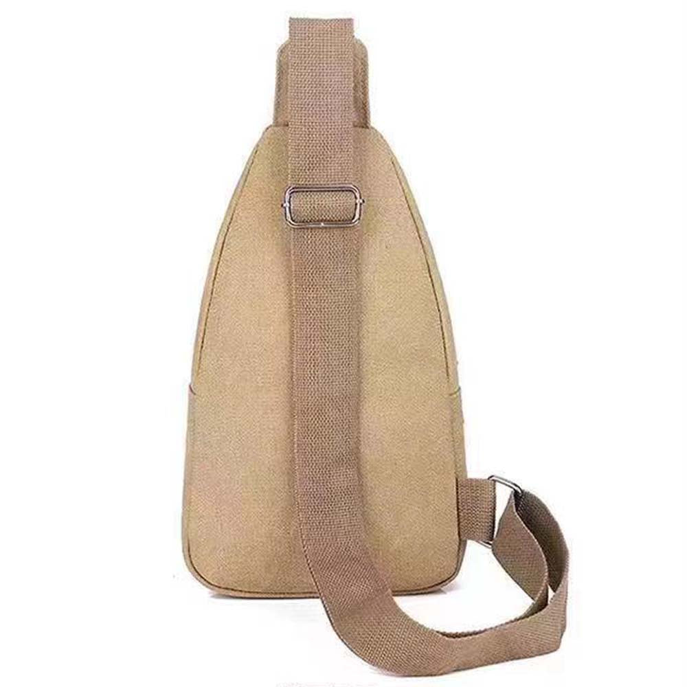 Lightweight Canvas Sling Bag for Men and Women