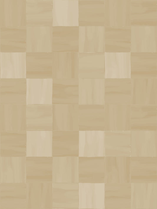 Zellige Wallpaper, tan - Tampa Home & Garden Store