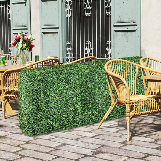 Faux Greenery Room Divider Decorative Privacy Screen Fence Hedge Wall-S - Tampa Home & Garden Store